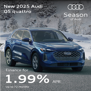 front facing 2025 Audi Q5 parked